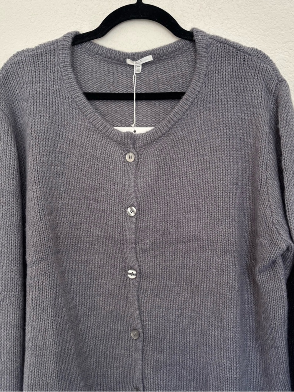 NIA Ariana Cardigan Gray NWT - Picture 4 of 9